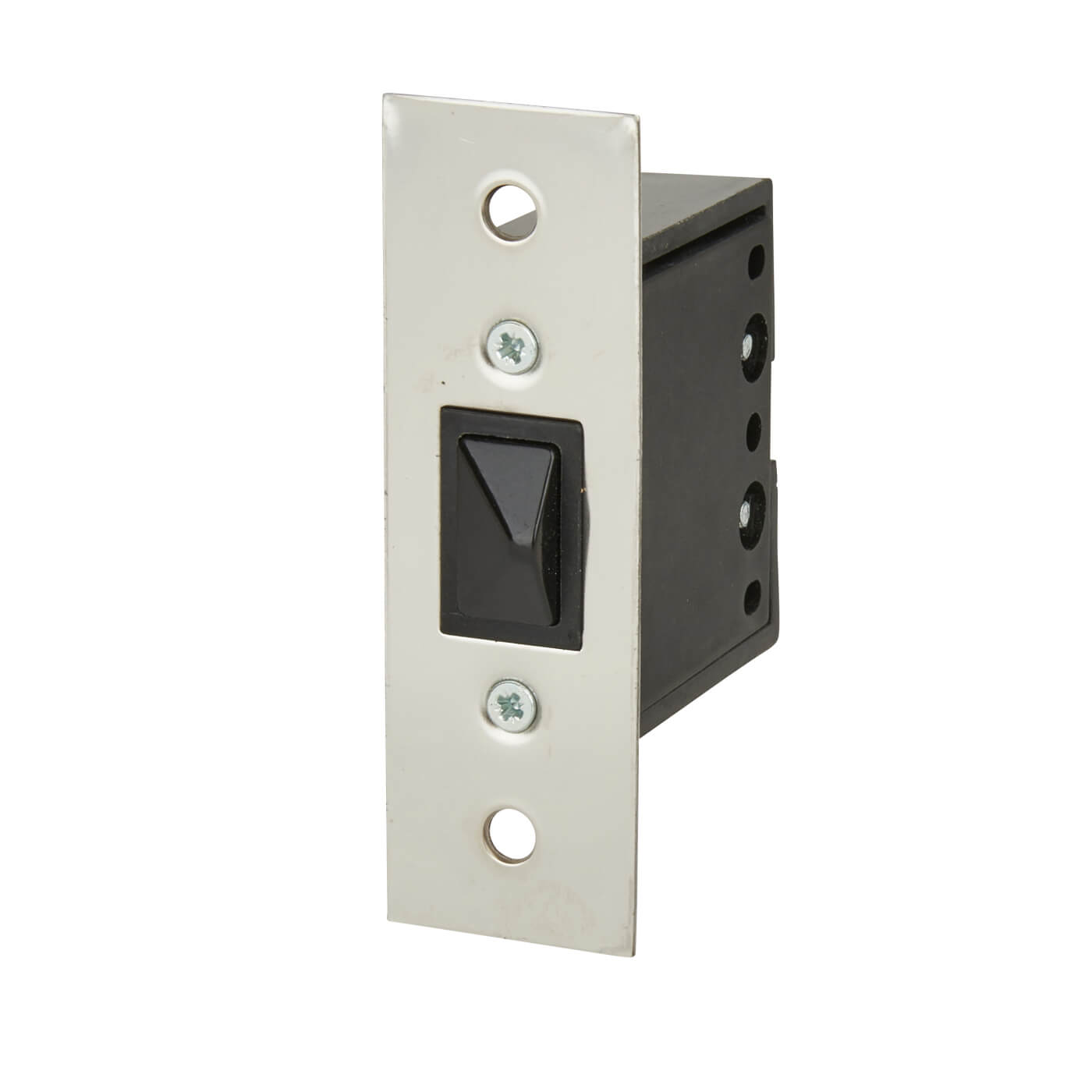 Push to Break Door Switch Chrome ElectricalDirect