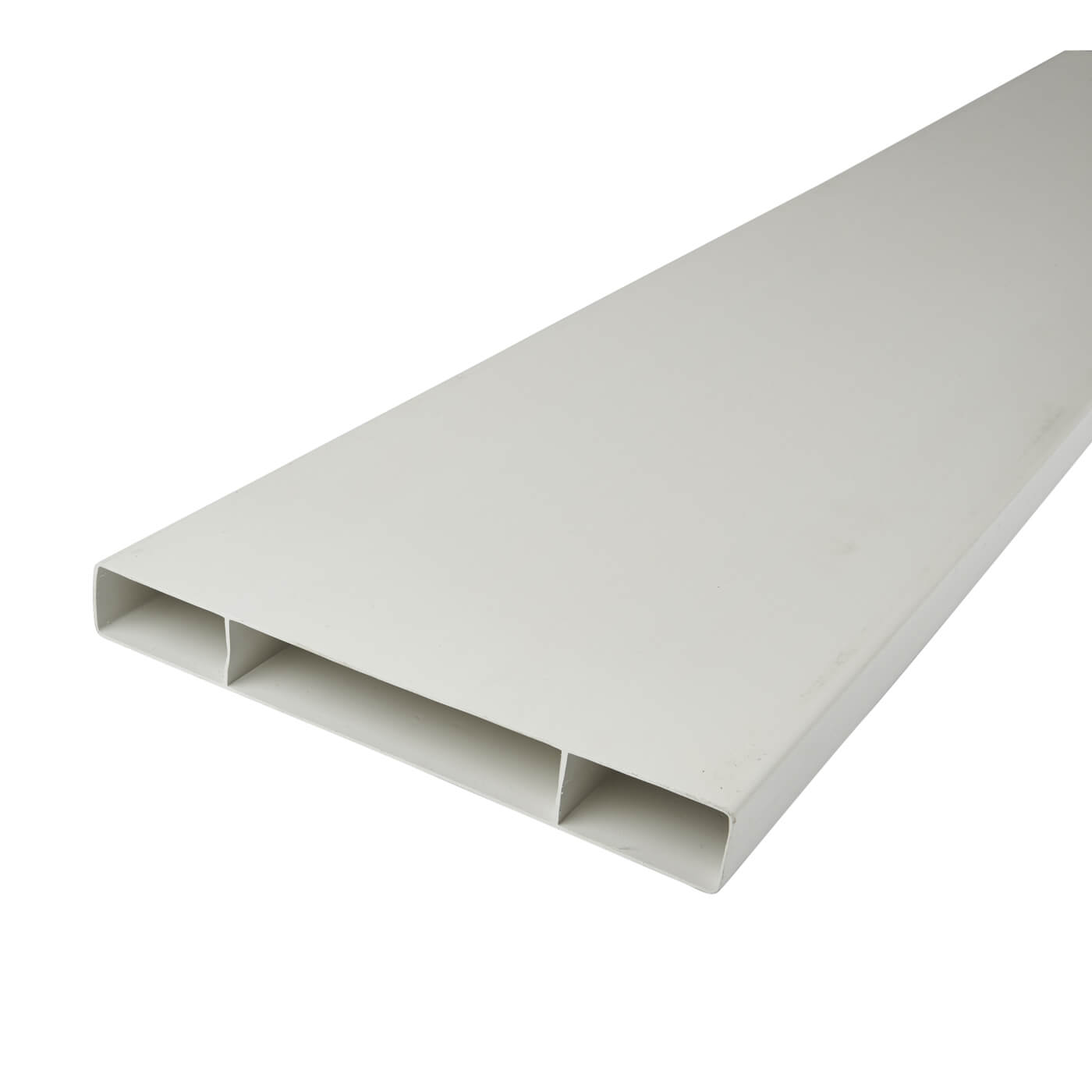 Flat Ducting 225 x 25 x 2000mm White ElectricalDirect