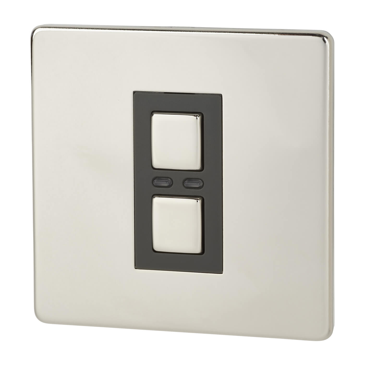 LightwaveRF 1 Gang Dimmer Switch Chrome ElectricalDirect