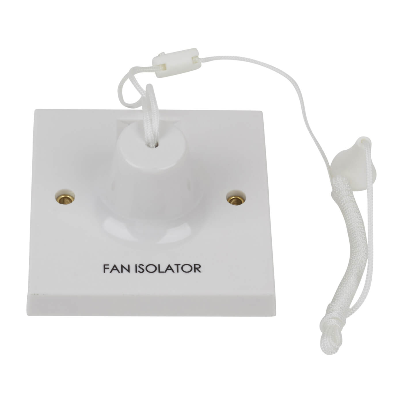 MK Logic Plus 3 Pole Fan Isolator Switch White ElectricalDirect